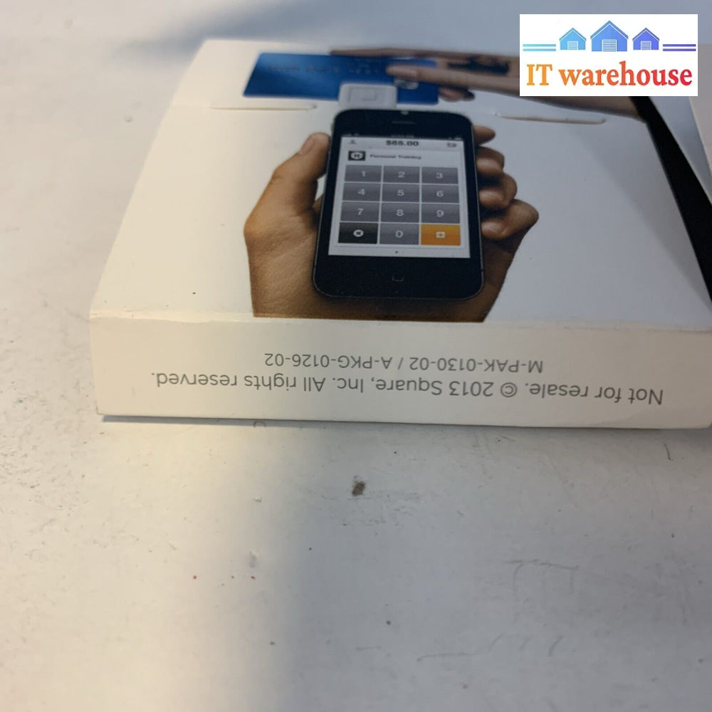 Lot of 2 Credit Card Reader Chip Machine for Mobile Phones iPhone iPad Square