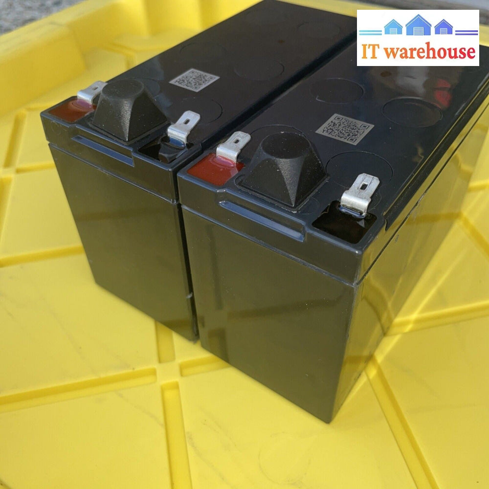 Lot of 2 CSB HR1234W 12V 34W High Rate AGM Battery (90%)