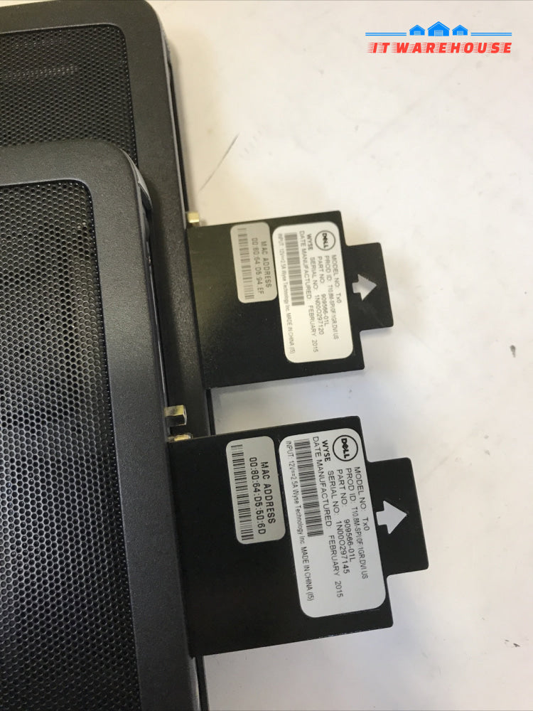 Lot of 2 Dell Wyse Tx0 Thin Client 1GHz with power adapters