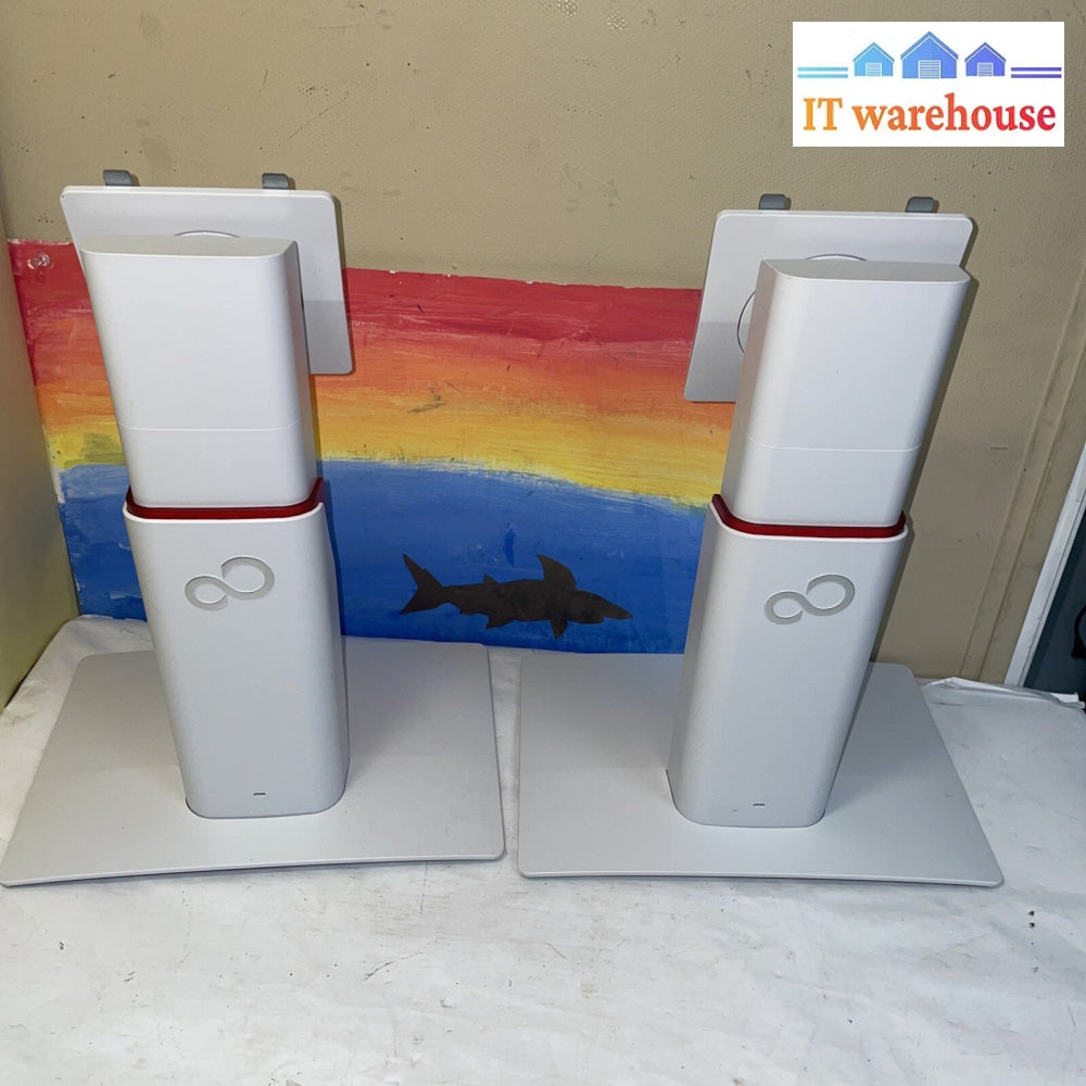 Lot of 2 Fujitsu monitor stand Q37G0303014AETOOFF