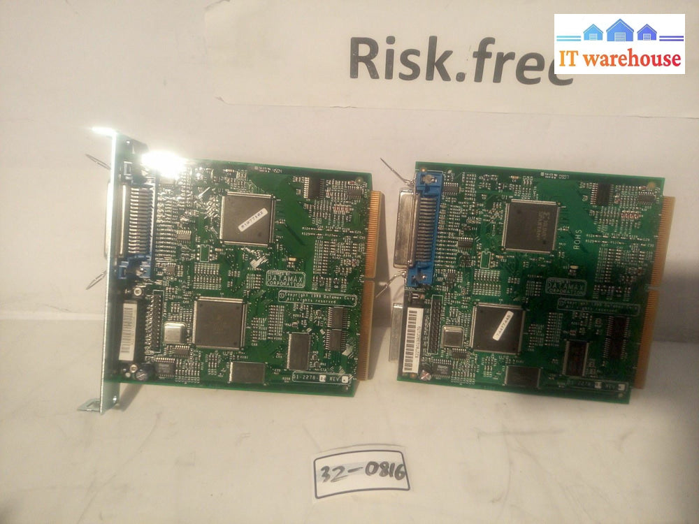 - Lot Of 2 Genuine Datamax 51-2278-00 Main Logic Board @@@