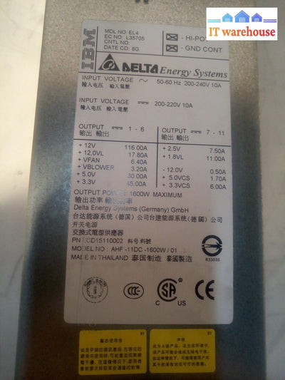 ----- Lot Of 2 Ibm 9117-Mma 8234-Ema P570 Ac Psu Ahf-11Dc-1600W /01 44V3086 @@