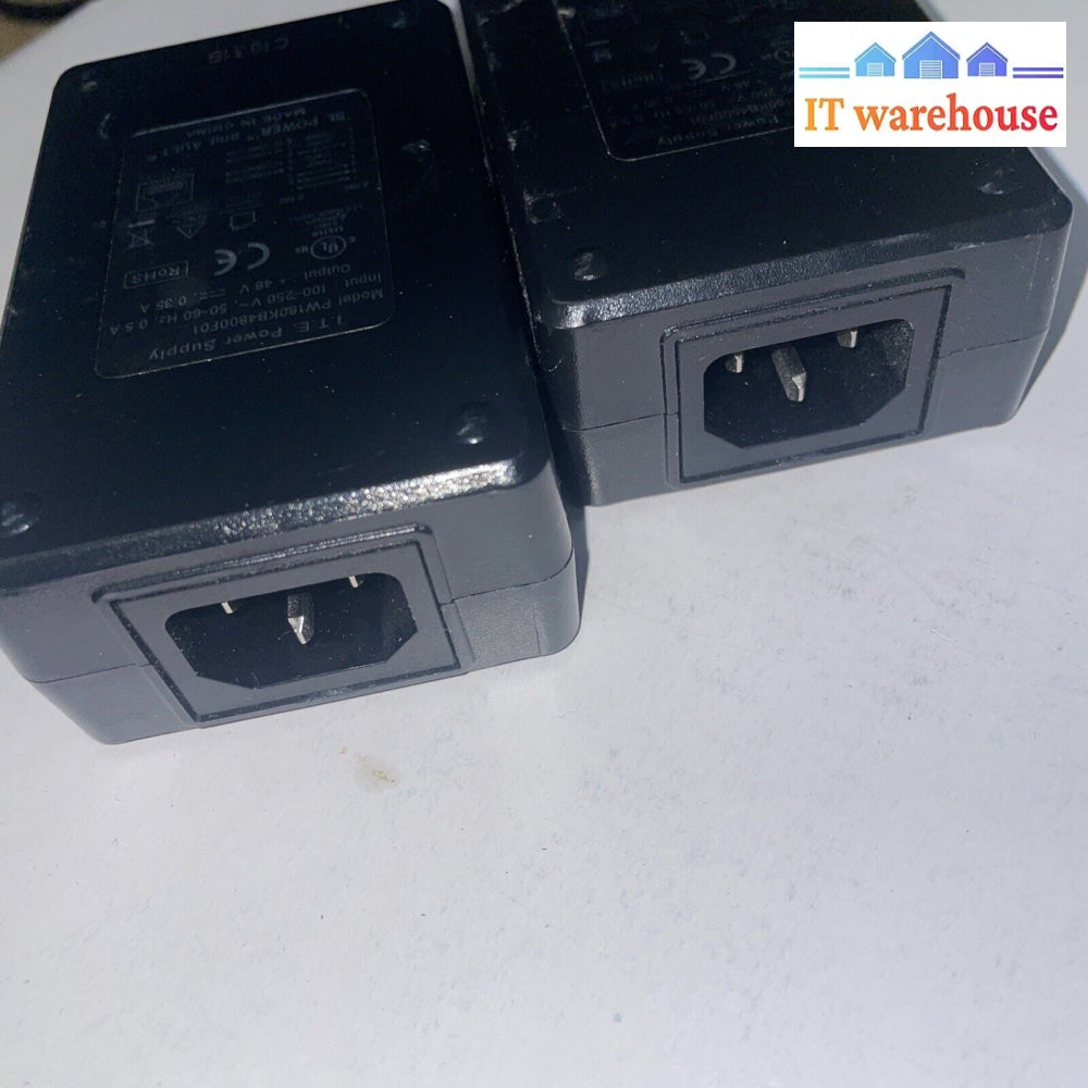 (Lot Of 2) Ite Network Poe Injector Pw180Kb4800F01