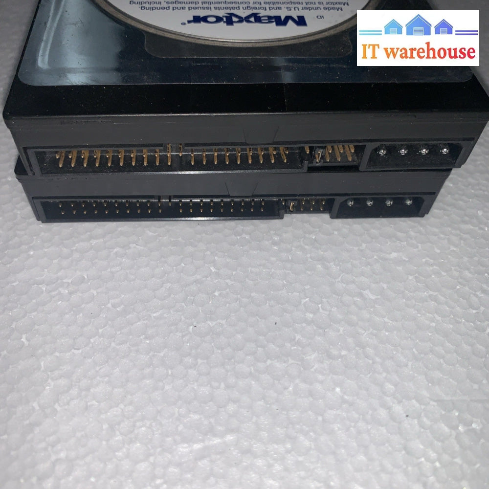 Lot of 2 Maxtor 40GB 3.5" IDE HDD Hard Drive