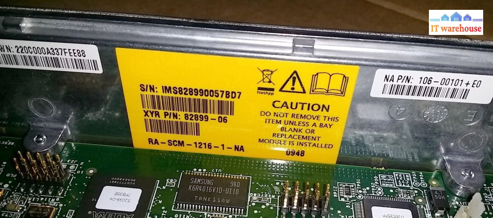 Lot Of 2 Netapp Ds14 Mk2 (Ra-1402) Ra-Scm-1216-1-Na 106-00101 + E0 82899-06