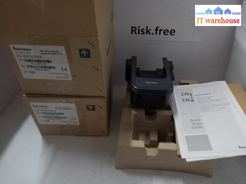 - Lot Of 2 New Intermec Av6 Dock Charger Vehicle Mount Home Car For Cn3