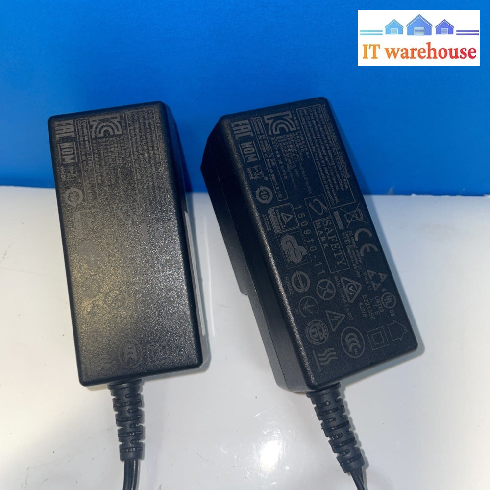 Lot of 2 original LENOVO ADS-25SGP-06 5V 4A AC Power Adapter Charger Supply