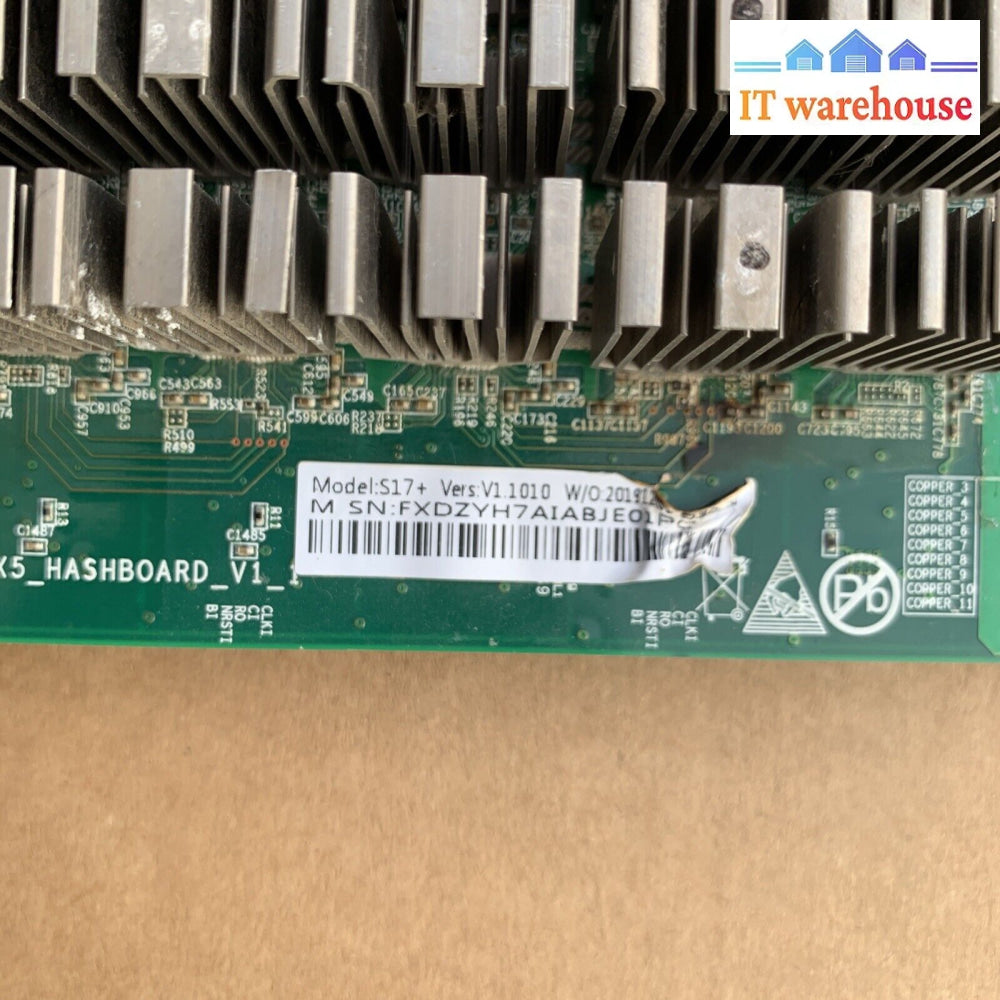 Lot of 2 S17 + hash boards (read)