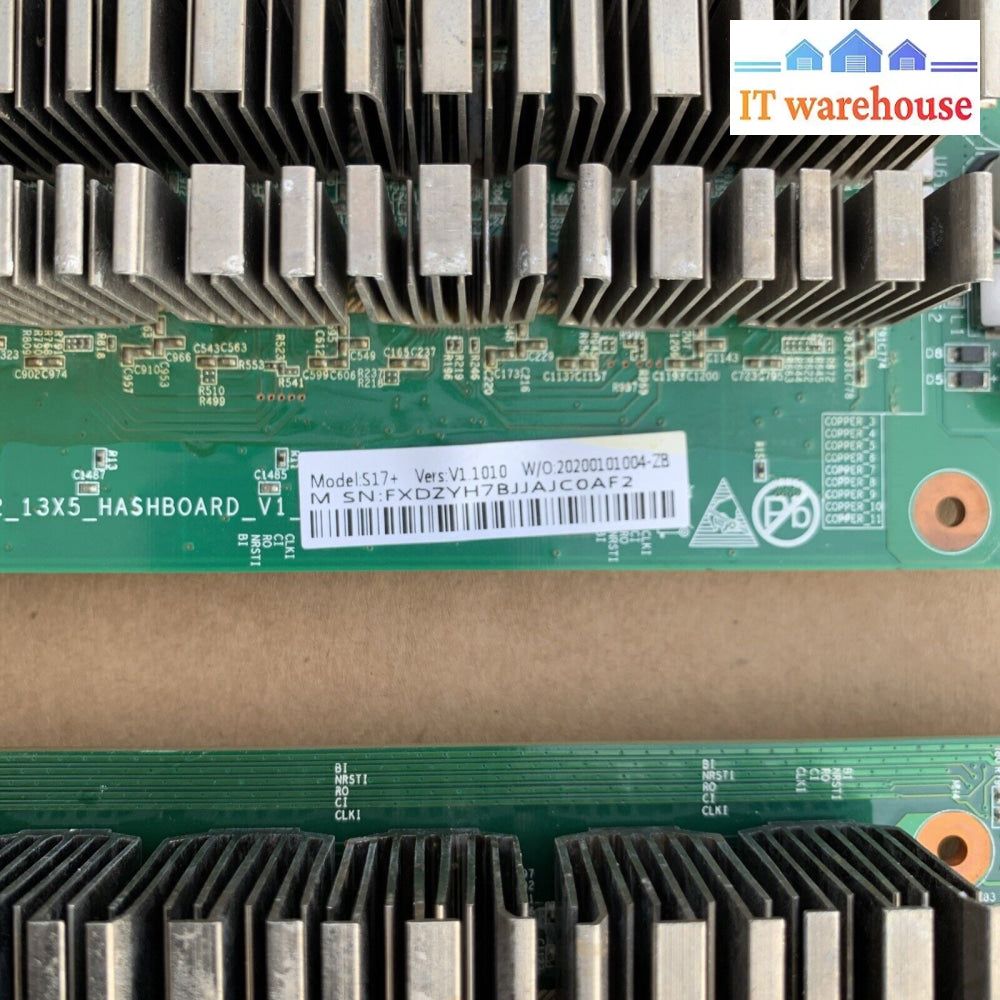 Lot of 2 S17 + hash boards (read)