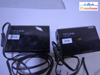 Lot Of 2 Tp-Link Gigabit Poe Injector Tl-Poe150S -