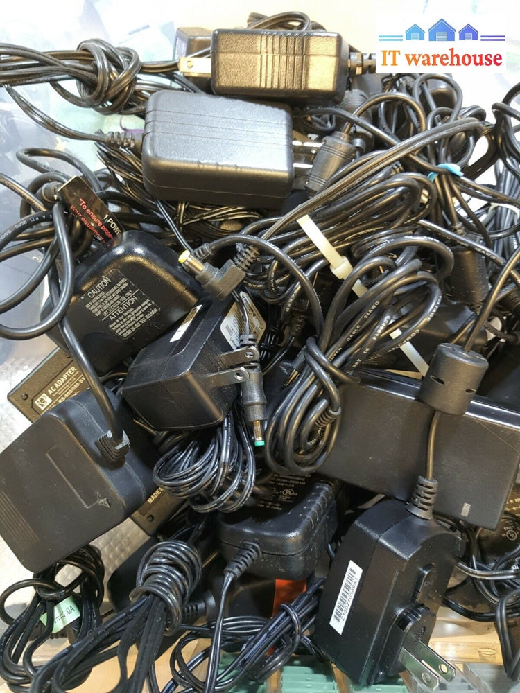 - Lot Of 20 Mixed Brand/Type 15V 0.75~3A Ac Adapter