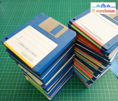 Lot Of 200 Used Random Disks Diskettes 3.5’ Discs Vintage Software Or Blanks