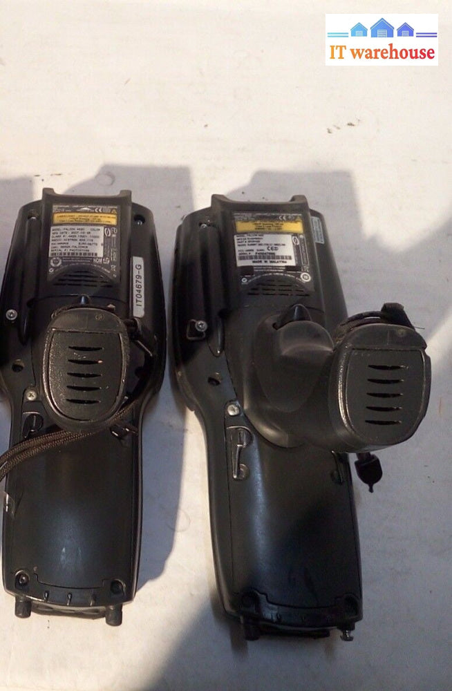 * LOT OF 2X Datalogic Falcon 4420 Handheld Barcode Scanners NO Dock & Pen