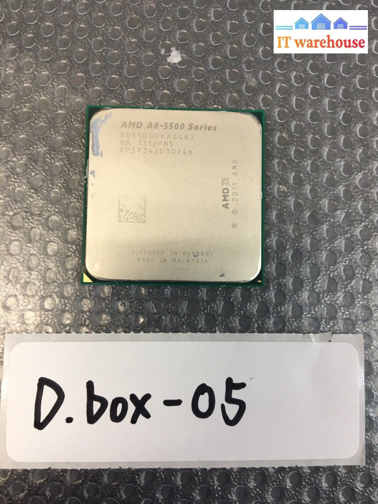 Lot Of 3 Amd A8-5500 Series Ad55000Ka44Hj 3.20Ghz Fm2 Quad-Core Cpu