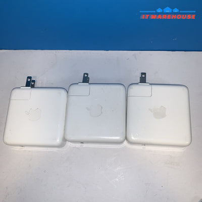 Lot of 3 Apple 61W USB-C Adapter Charger For Apple MacBook Pro 13’’ A1718 only