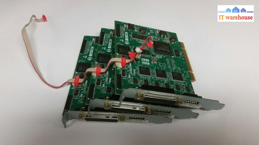 Lot Of 3 Bosch Pci Vicam Grabber Card 2Up-V2