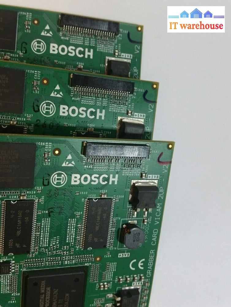 Lot Of 3 Bosch Pci Vicam Grabber Card 2Up-V2