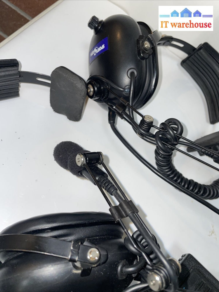 Lot Of 3 Tekk Sm-300 Sm300 Headphones