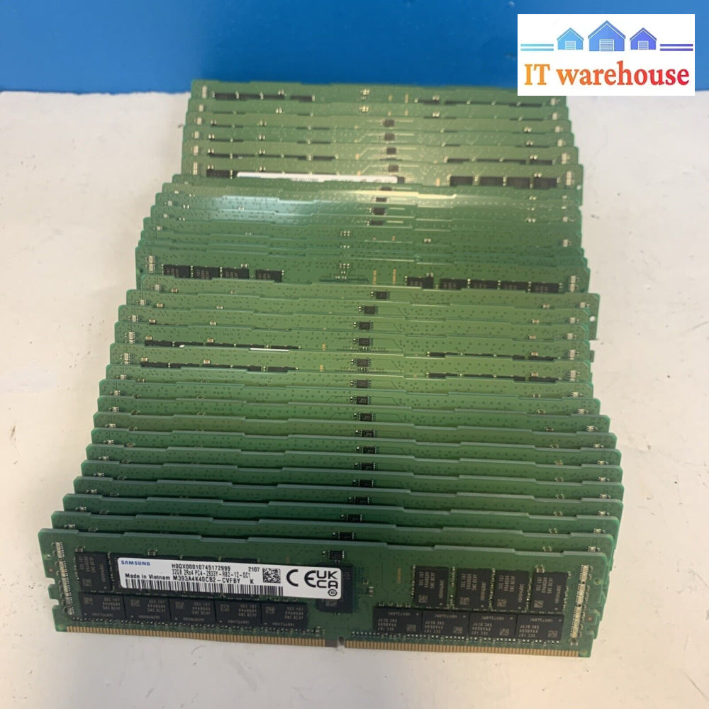 Lot of 32 Samsung 32GB DDR4 Server Ram