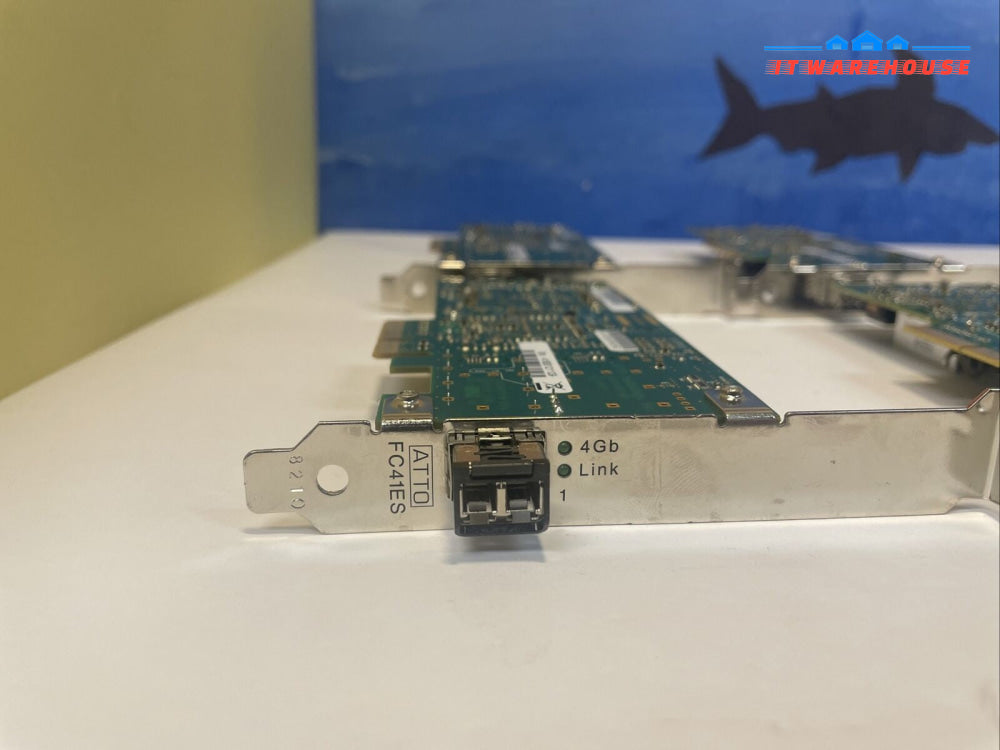 Lot of 4 ATTO Technology FC-41ES 4GB 1-Channel Fibre PCIe for APPLE Mac