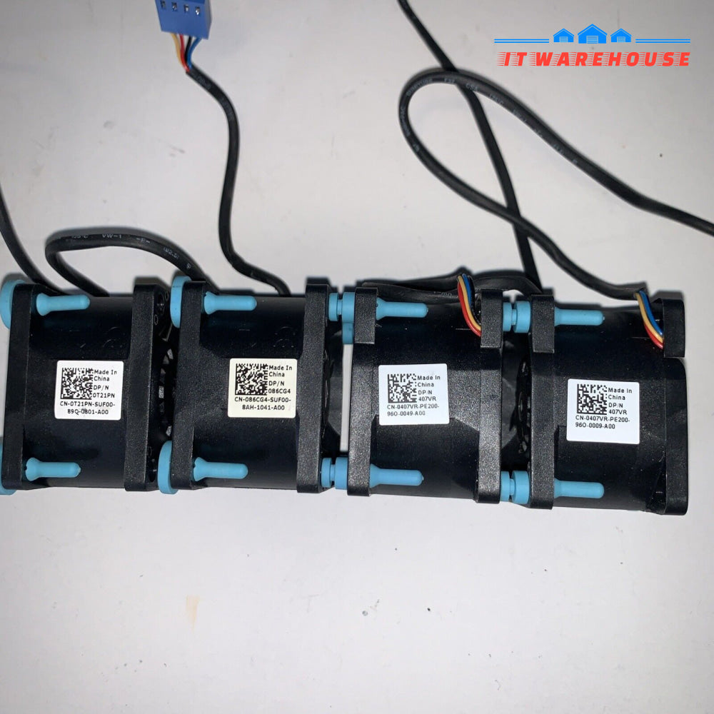 Lot of 4 Genuine Fan PF40281BX-D533-S99 G9FDR 86CG4 FOR Dell