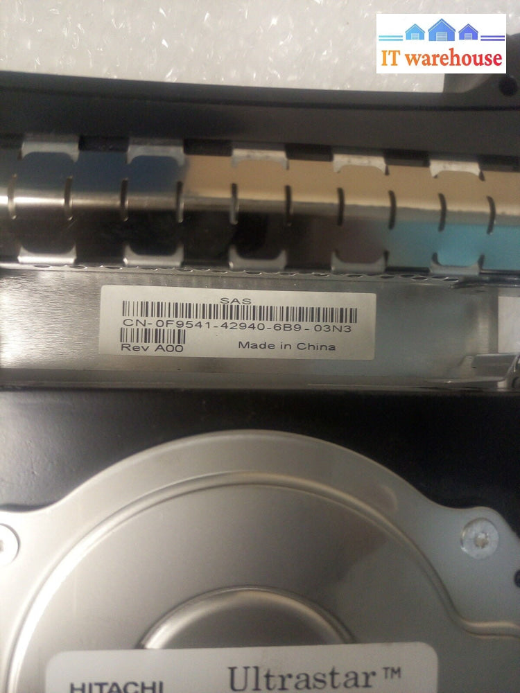 - LOT OF 4 Hitachi 73 GB SAS Server HDD HUS151473VLS300 0WR767 W/CADDY @@@