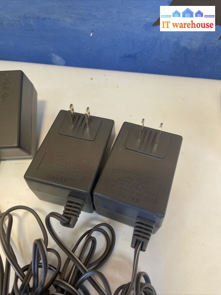 Lot Of 4 Panasonic Pqlv207 Ac Adapter Power Supply 6.5V 500 Ma