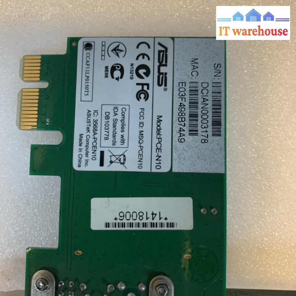 Lot of 4 PCI-E WiFi Cards 150Mbps – ASUS PCE-N10 + RT3090