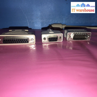 Lot Of 4 Vintage Computer Desktop Connector Inverter Plug