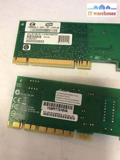 Lot Of 4 Vintage Network Cards 10/100