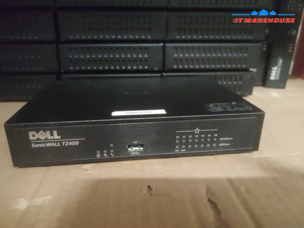 ()Lot Of 5) Dell Sonicwall Tz400 (Please Read) +