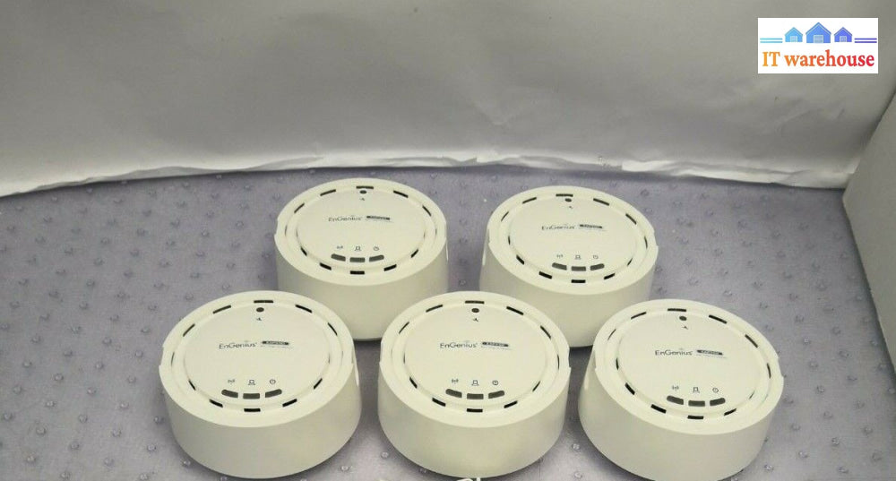 - Lot Of 5 Engenius Eap350 Wireless-N Access Point W/ Ac