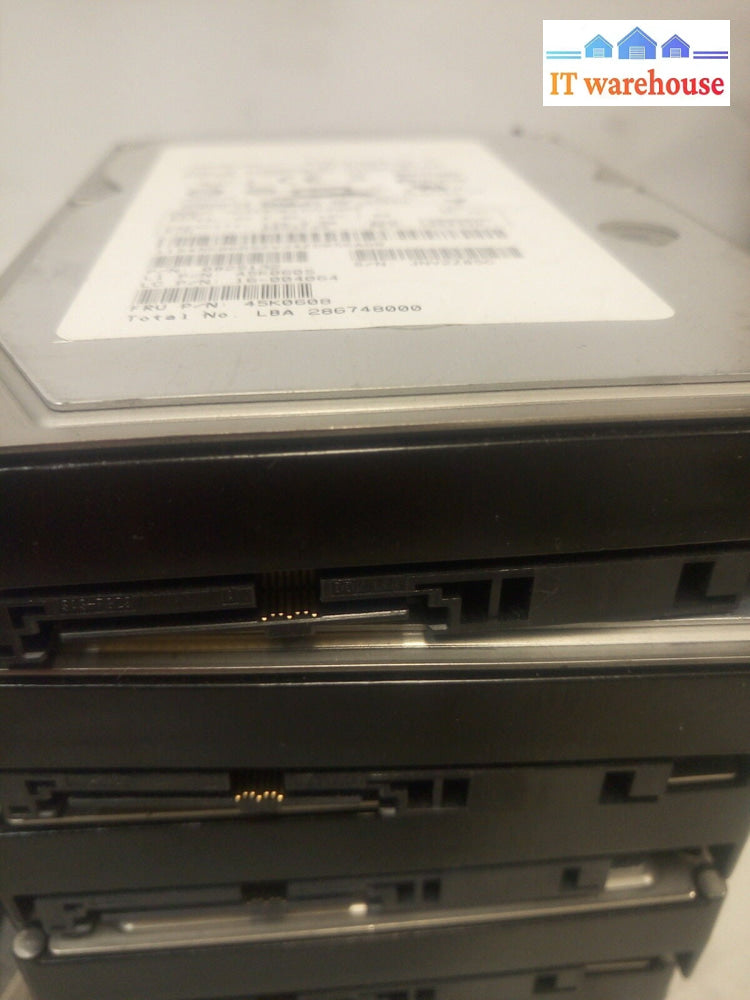 - Lot of 5 Hitachi Ultrastar 147GB 15000RPM SAS HDD HUS153014VLS300 45K0608 @@