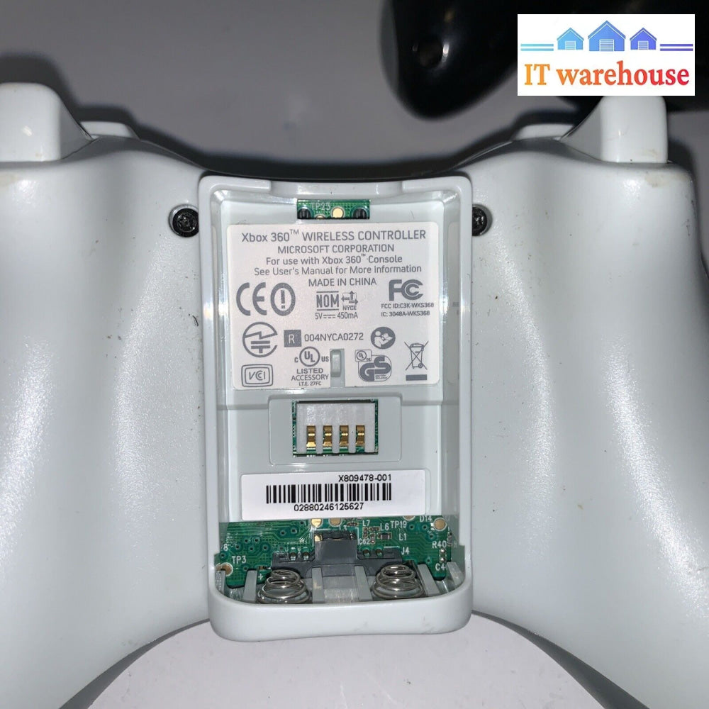 Lot Of 5 Official Microsoft Xbox 360 Wireless Gaming Controller