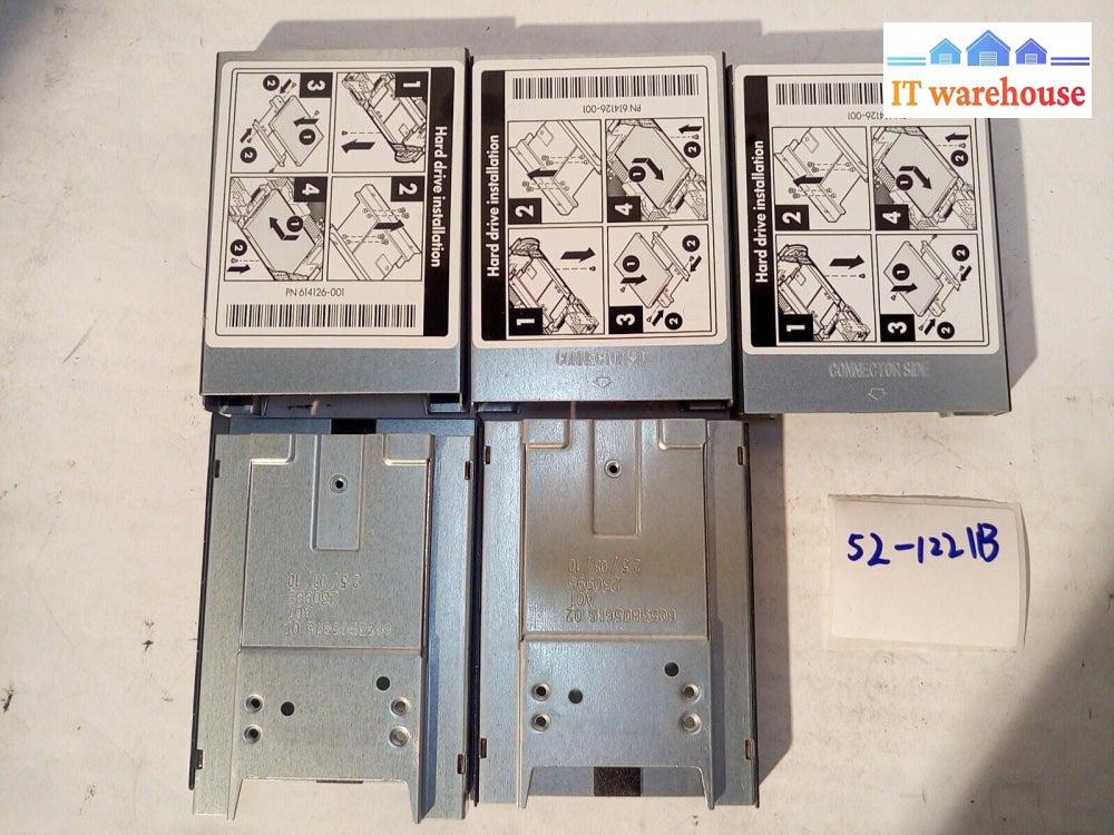 - LOT OF 5x 6053B05615 02 A01 230995 PN 614126-001 TRAY