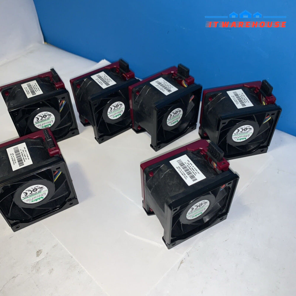 (Lot Of 6) Hpe Cooling Fan For Dl380 Dl388 Gen9 747597-001 796851-001 777285-001