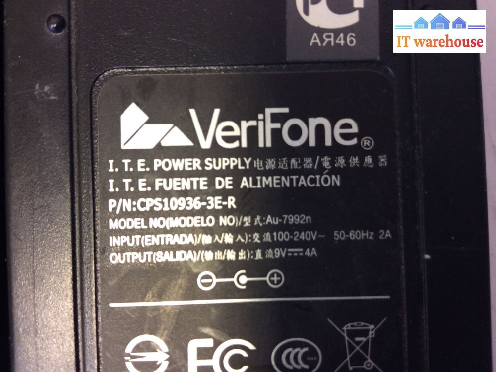Lot Of 6 Verifone Power Supply (Charger) Au-7992N