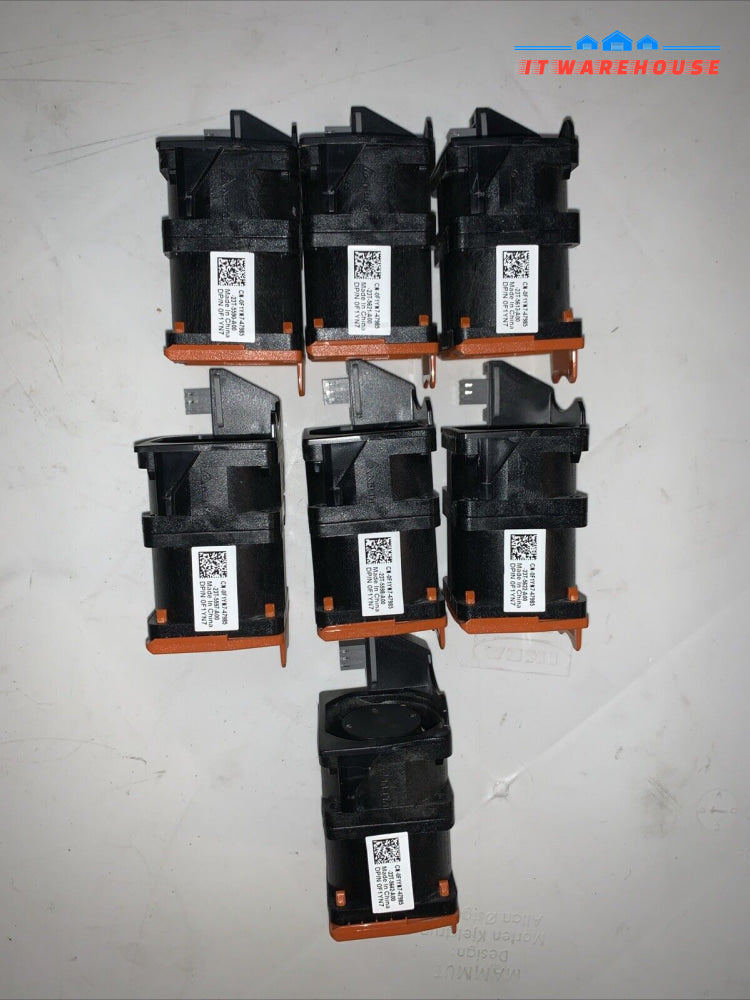 (Lot Of 7) Dell 12V DC 1.82A Cooling Fan FOR Dell Server R320 R620 P/N: 0F1YN7