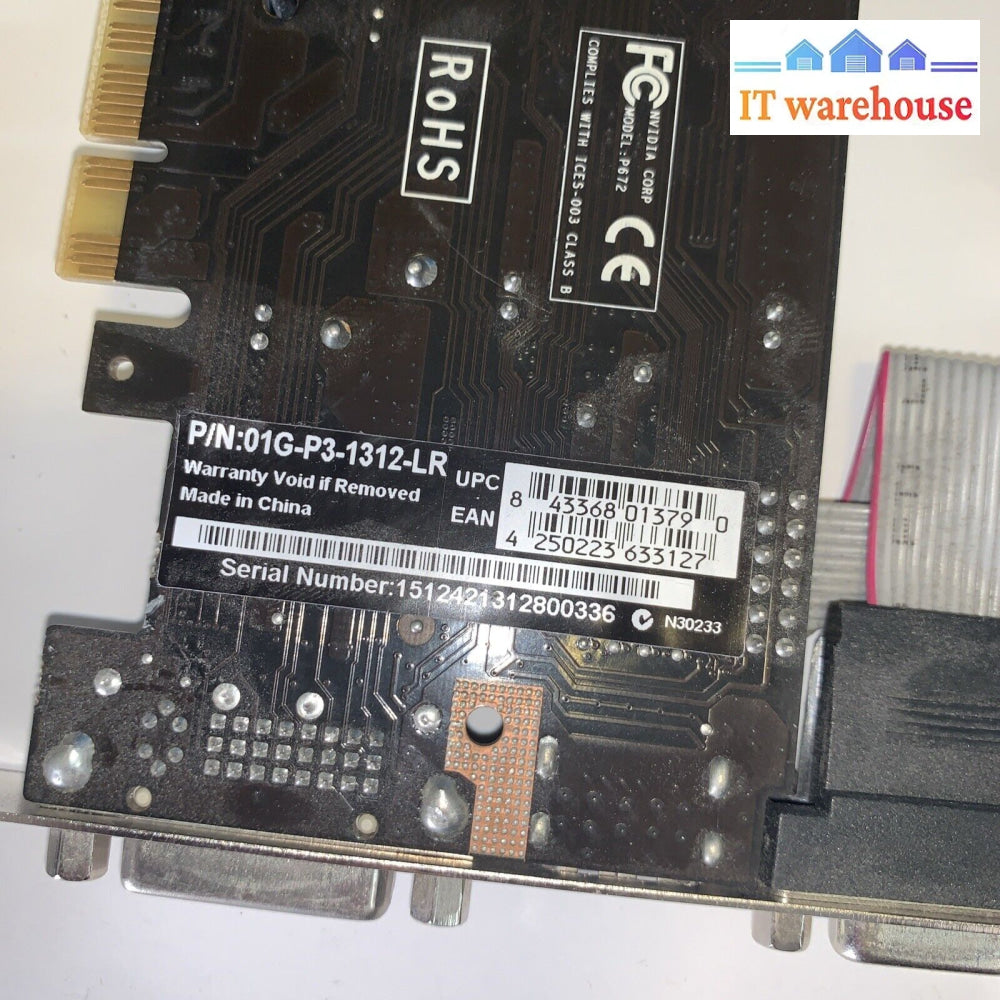 Lot Of 8 Desktop Pcie Pci-E Video Card (Hdmi)