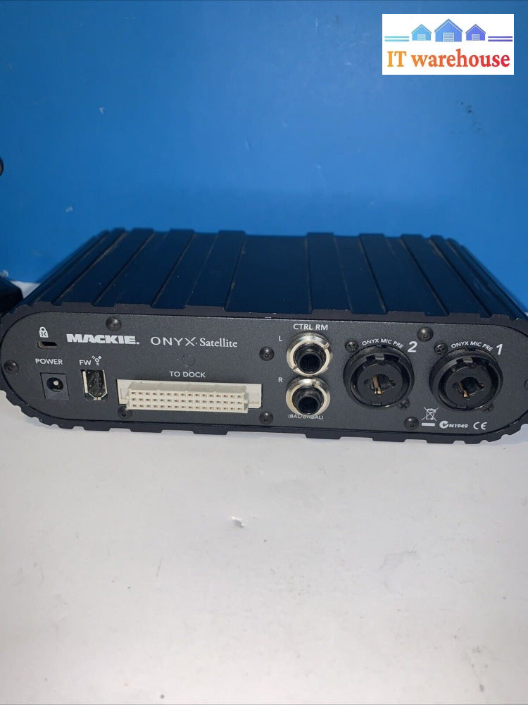 Mackie Onyx Satellite Firewire Recording Interface with ac Adapter