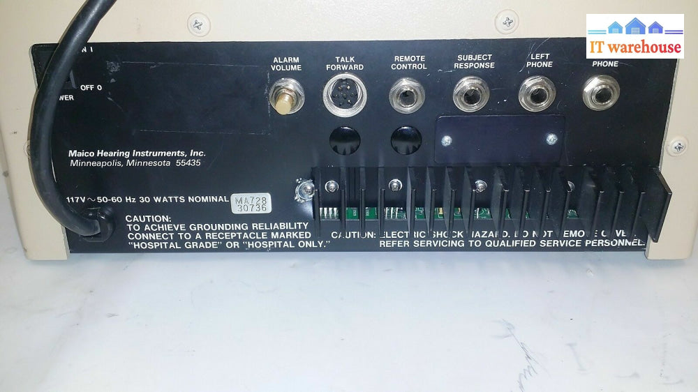 Maico Portable Hearing Calibration Machine Ma-728