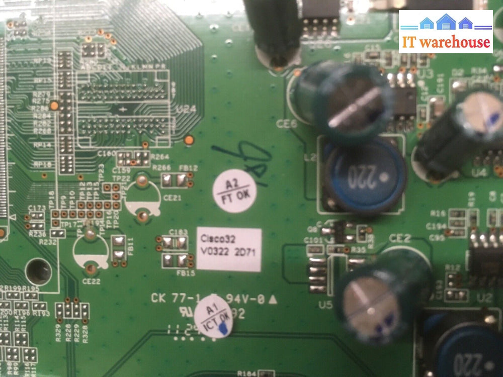 + Main Board 3532-0012 Cisco32 V0322 2D71 For Cisco Cts-500-32 Cts-Disp-32-Gen1