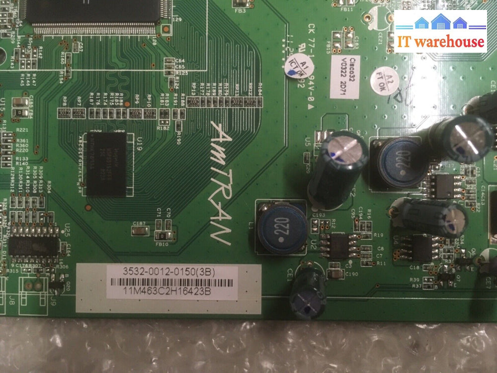 + Main Board 3532-0012 Cisco32 V0322 2D71 For Cisco Cts-500-32 Cts-Disp-32-Gen1