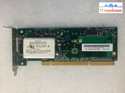 Micro Memory Mm5423Cn256M Mm-5423 256Mb 64-Bit Pci Lp Battery Backed Nvram Card~