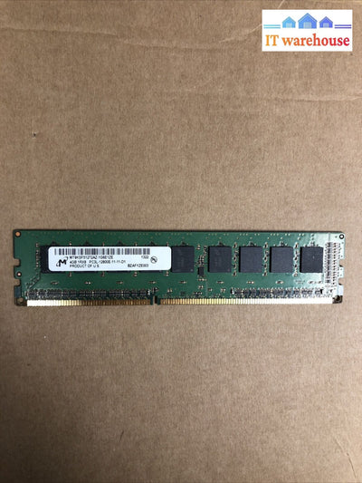 + Micron 4Gb 1Rx8 Pc3L-12800E Mt9Ksf51272Az-1G6E1Ze Memory