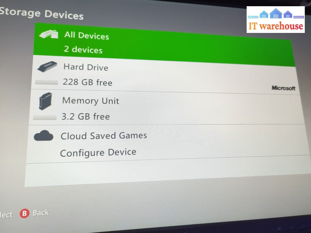 Microsoft Xbox XBOX 360 SLIM 250GB Console Only (NO ADAPTER) MODEL 1439