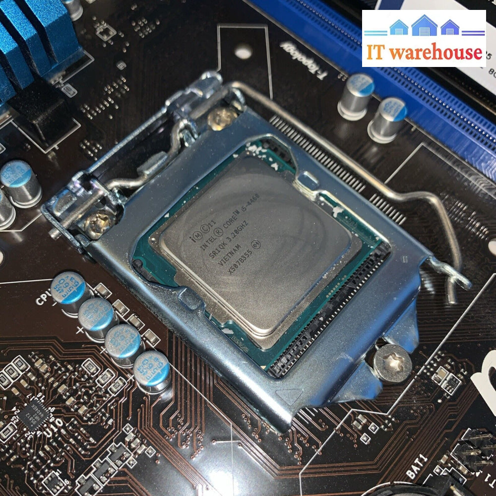 MSI H87M-G43 Intel Motherboard + Intel Core I5 4460 + 8GB (2x4GB) DDR3 RAM