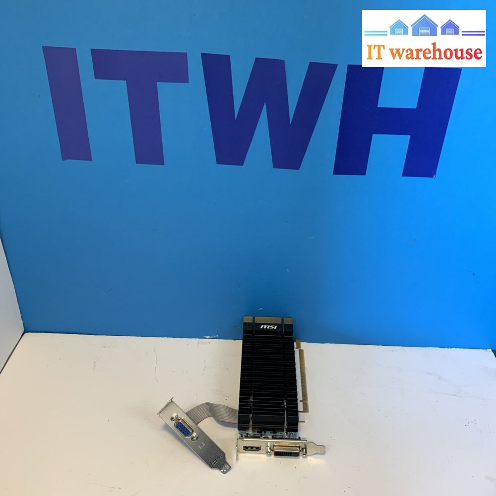 MSI Nvidia GeForce GT 730 2GB Low Profile PCI-E Video Card HDMI N730K-2GD3H/LP