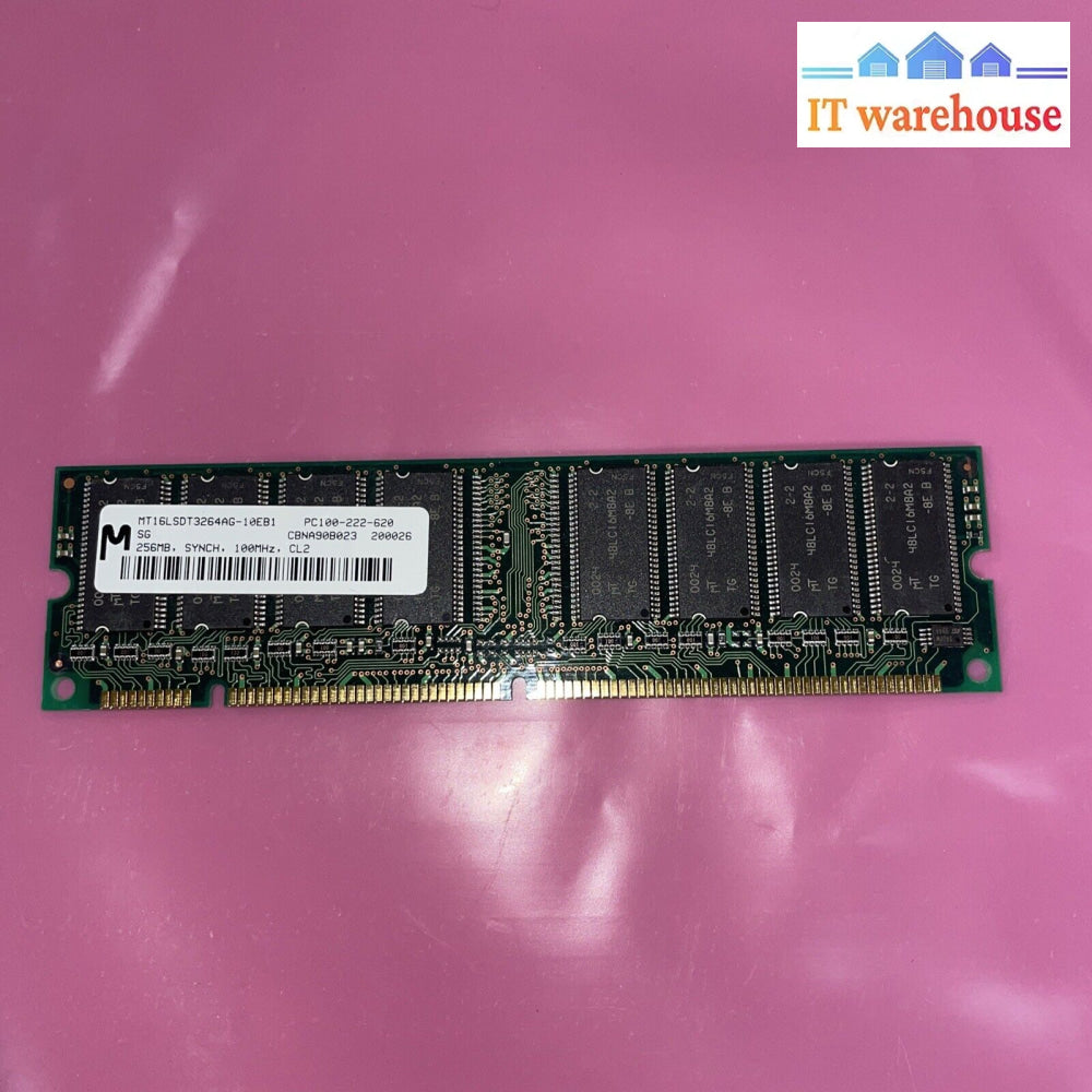 Mt16Lsdt3264Agz-10Eb1Pc100-222-620256Mb Synch 100Mhz Cl2