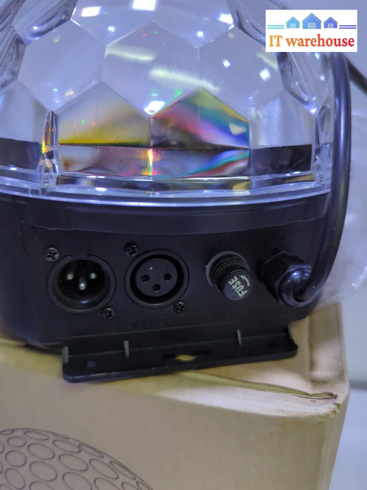 Mxs-Sjqs01 Dmx-512 Rgb Led 185Mm Plastic Dome Ball Disco Light (220V Only)